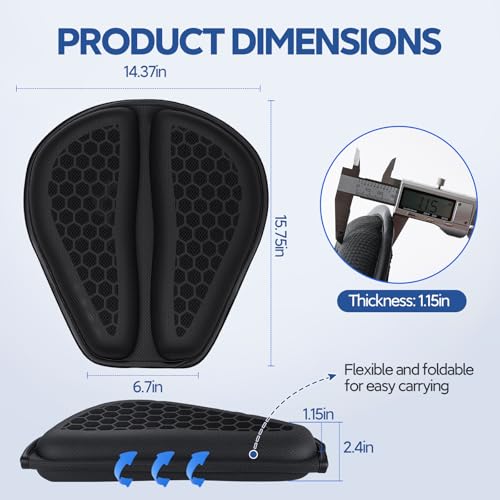 Frikan Motorcycle Gel Seat Cushion