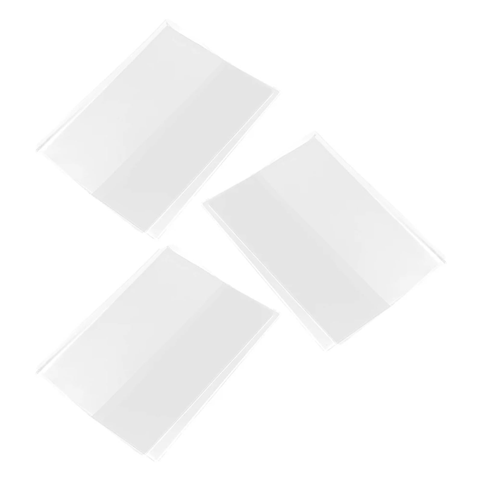 30 Stück Buchhüllen, transparente Notebook-Schutzhüllen for Lehrbücher, Zeitschriften, PVC-Material, kratzfest, wasserdicht, Schulbedarf Für Bücher Hefte