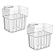 MiOYOOW Pflanzenhalter für Aquarien, Hängender Blumentopf, Aquarium Pflanzenständer Wandhängender Blumentopf, Transparenter Pflanzentopf für Aquarienpflanzen, Dekoration