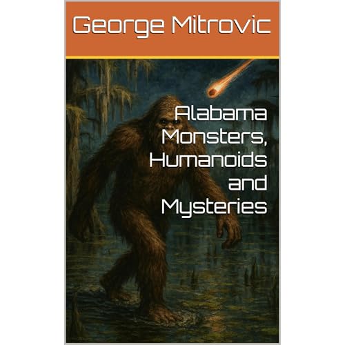 Alabama Monsters, Humanoids and Mysteries Audiolibro Por George Mitrovic arte de portada