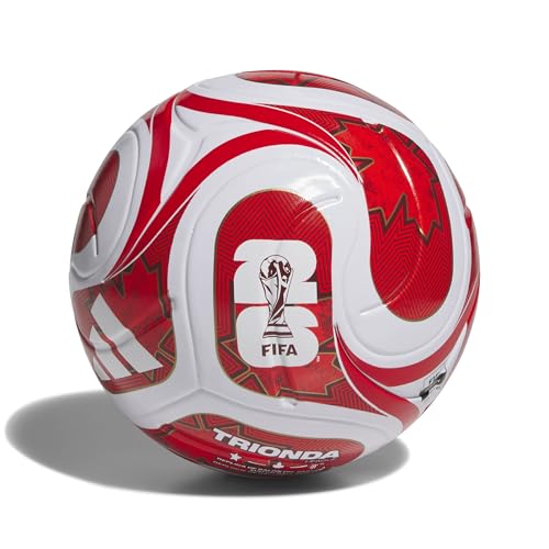 adidas Unisex-Adult World Cup League Can, White/Vivid Red/Power Red/Red, 4