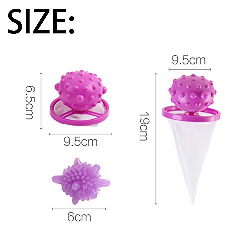 Haarfilter Net Zakje, Washaarvanger, Gebruikt Om Vreemde Voorwerpen Te Verzamelen in Kleding in De Wasmachine, Zeer… - Image 5