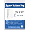 [2-Pack 5-Mil] HOMEIDEAS Mattress Bag Twin/Full for Moving and Storage Opaque Mattress Disposal Bag - Heavy Duty & Tear Resistant