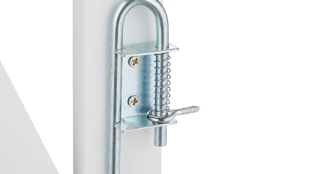 Barrière De Sécurité Pour Chien En Bambou - Extensible De 17 à 130cm - Pour Escalier Ou Porte Intérieure