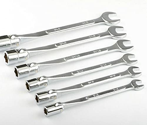 Set de Llaves Combinadas Flexibles Métricas 6 Piezas miniatura 1