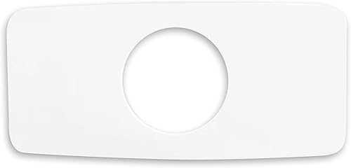 STINGER SEADASH3W - Kit de radio universal marino de 3 pulgadas, acabado blanco que se adapta a todas las radios de calibre de 3 pulgadas