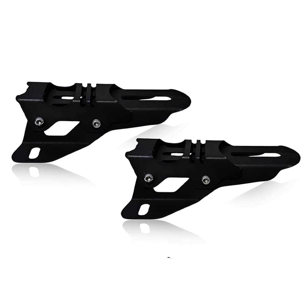 Miwings LED Light Mounting Brackets for Mahindra Thar, Heavy-Duty Black, Vibration-Free Design, Easy Installation-image-24