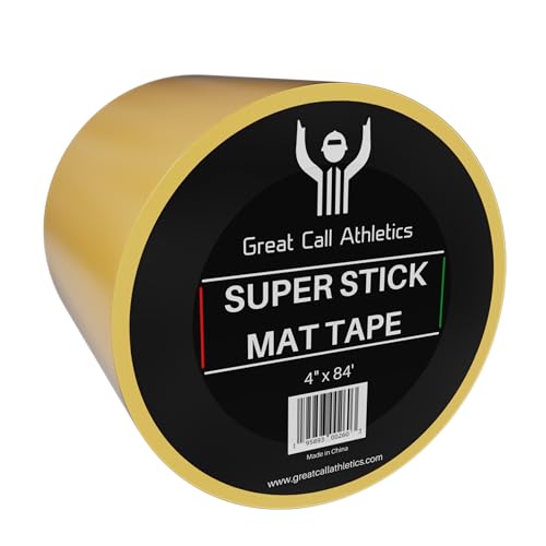 Cinta adhesiva para lucha libre transparente y reutilizable para suelo de MMA 6