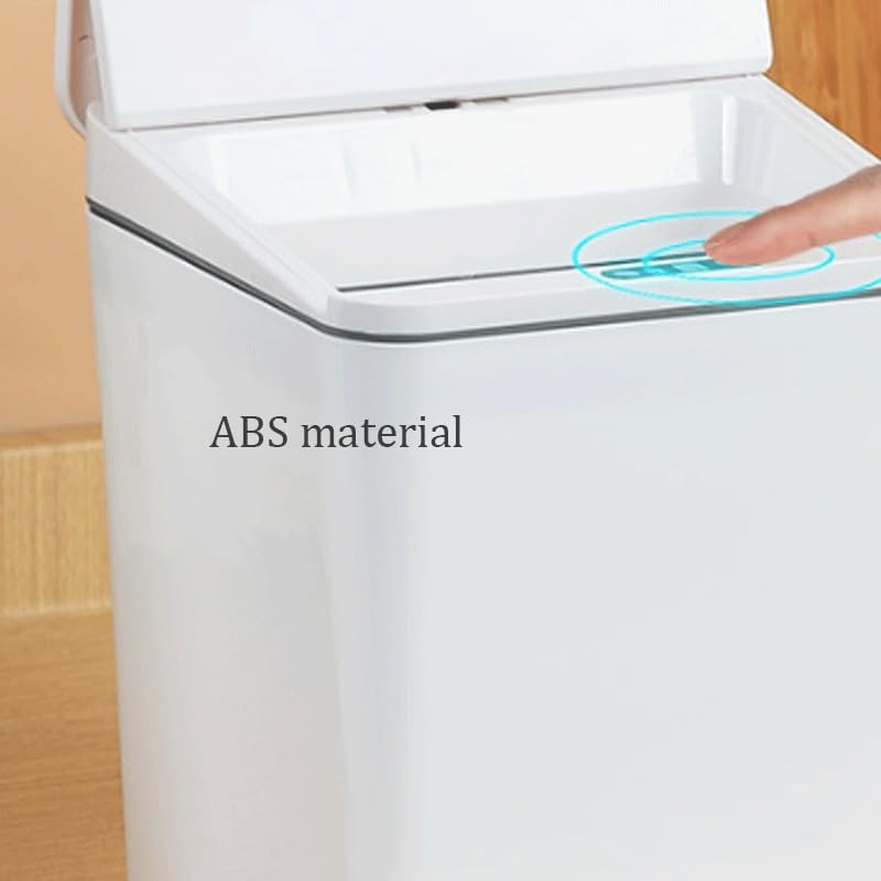 Induction Garbage Bin Intelligent Car Home Living Room Kitchen Desktop Storage ABS Material