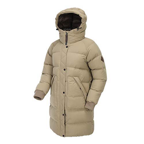 [モンベル] アウター ペギー ダウンジャケットレディース PEGGY DOWN PARKA JACKET WOMENS OUTER (90(S) 身長~160cm, BEIGE) [並行輸入品]