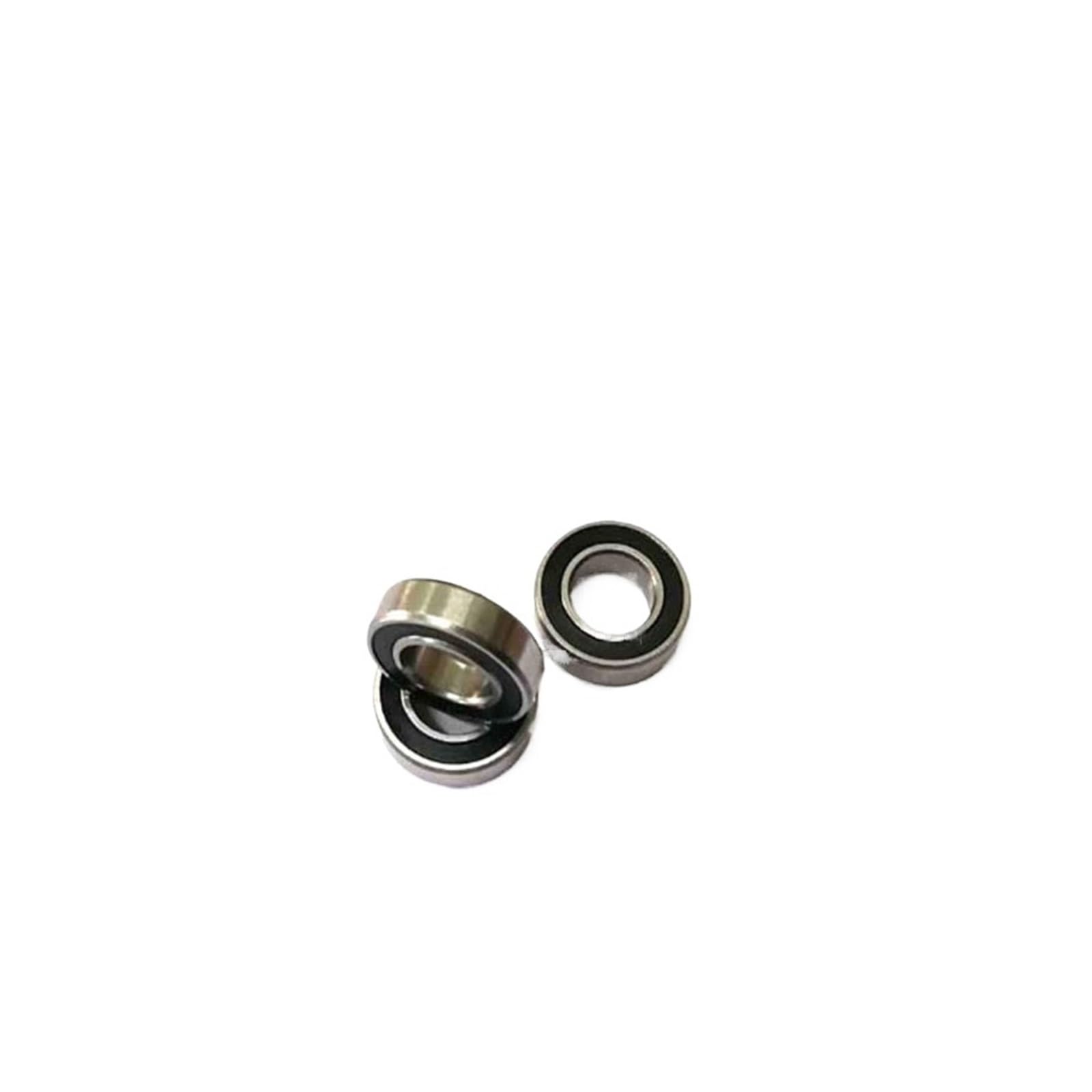 10 pièces ABEC-5 607-2RS 607 RS 607 2RS 607RS 7x19x6 Mm Miniature en Caoutchouc scellé roulement à Billes à Gorge Profonde(Size:607-2RS_ABEC 5)