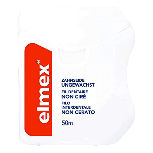 Elmex - Filo interdentale non cerato con fluoruro