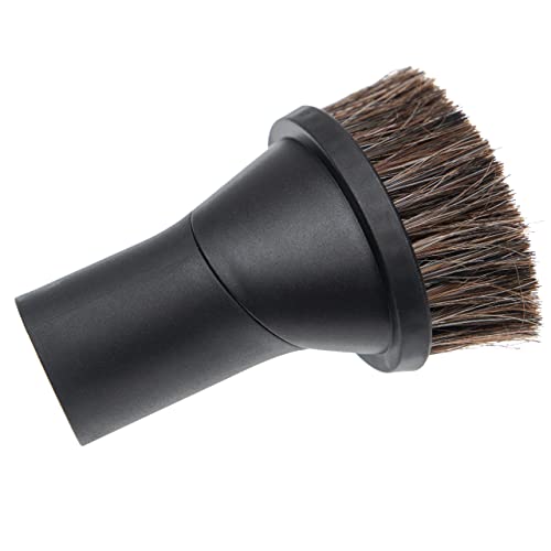 vhbw Bocchetta a Spazzola Rotonda per aspirapolvere con Attacco da 35/32mm - Spazzola Tonda +...