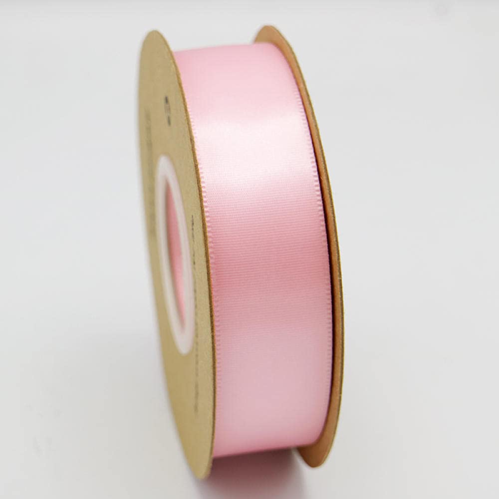 Ribbons For Gift Wrapping Ribbon For Fabric Satin Ribbons Różowa Wstążka 2.5 Cm Walentynki Bukiet Prezent Prezent Pakowanie Pacefier Smoczek Punkt Rolki Poziomy Pasek-Wstążka 154.