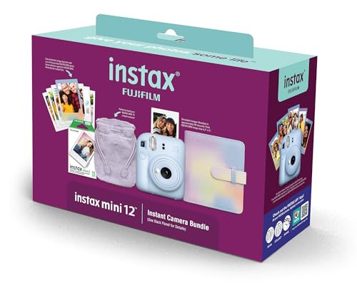 Pacote de Natal INSTAX Mini 12 Azul 2024