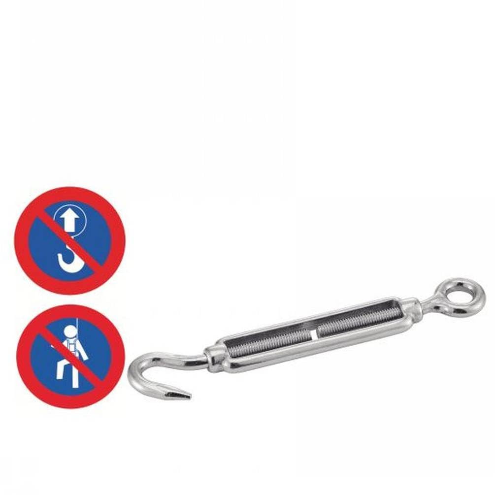 D-Work 5 Tendeurs Oeil-Crochet 8 mm - INOX A4