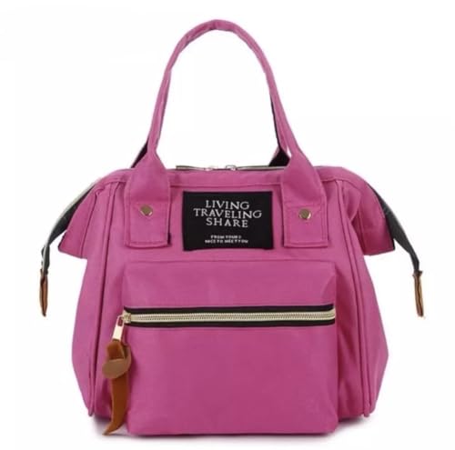 Bolsa Mochila Anello Feminina - Estilo Japonês, Compacta e Funcional (Pink)