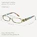 Gaoye 2.5 Readers for Women, Blue Light Blocking Reading Glasses, Stylish Reading Glasses for Women in 4 Patterns