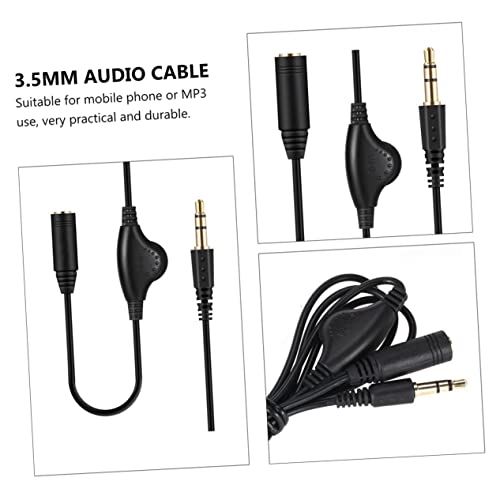 Cable de extensión de audio Mipcase de 2 piezas para escuchar música cómodamente desde el sofá 7