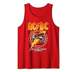 Oficial AC/DC For Those About To Rock 1981 Tour Camiseta sin Mangas