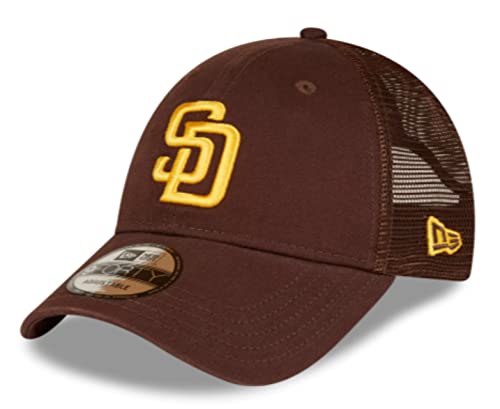 San Diego Padres 9Forty Trucker Hat Brown