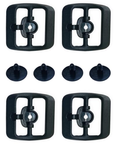 Image of Lopau Replacement Buckle for Arizona Essentials Slide-On Sandal, Double Strap Clasp Repair for EVA Open-Back Clog Men and Women