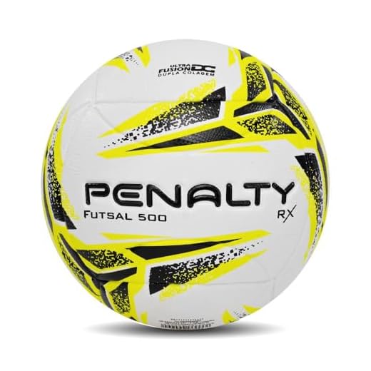 Bola De Futsal Penalty Rx 500 Xxiii Branco/amarelo/preto 5213421810-u