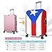 Travel Luggage Cover Puerto Rico Flag Fashion Washable Baggage Suitcase Protector Fit For Luggage X-Large