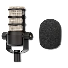 Cardioid dynamic microphone ideal for podcasting Integrated pop shield to minimize plosive sounds Sturdy all-metal construction for durability Compatible with 5/8"- and 3/4"-threaded mounts Comes with Rode WS2 foam windscreen for additional protectio...