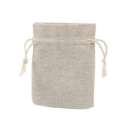 Bolsas de tela con cordón 4 piezas para hierbas miniatura 7
