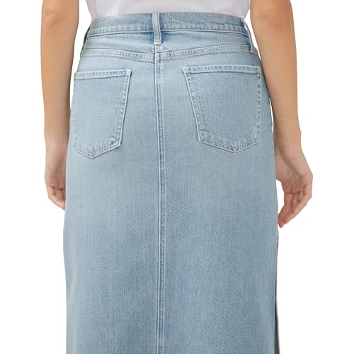 Silver Jeans Co. Women's Side Split Denim Maxi Skirt4