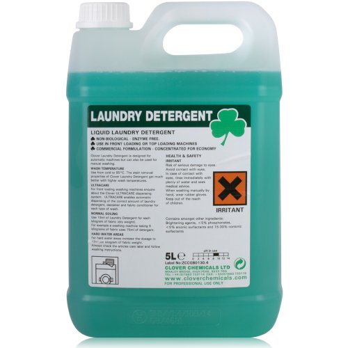 Detergente líquido lavadora jabón (5L). Accesorios de limpieza funciona con TheChemicalHut.