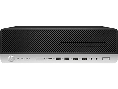 HP EliteDesk 800 G3 SFF Desktop Intel Core i5-6500 Quad-Core 3.2GHz Processor, 8GB DDR4 SDRAM, 128GB SSD, 1x USB-C, Windows 10 Pro 64-bit (Renewed)