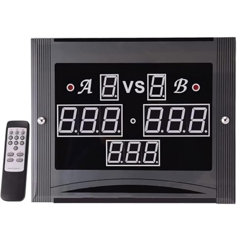 Tableau de bord numérique de snooker LED pour arbitrage facile par télécommande - 2