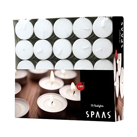 Spaas Bougies Chauffe-Plats 75 x 8h Cover