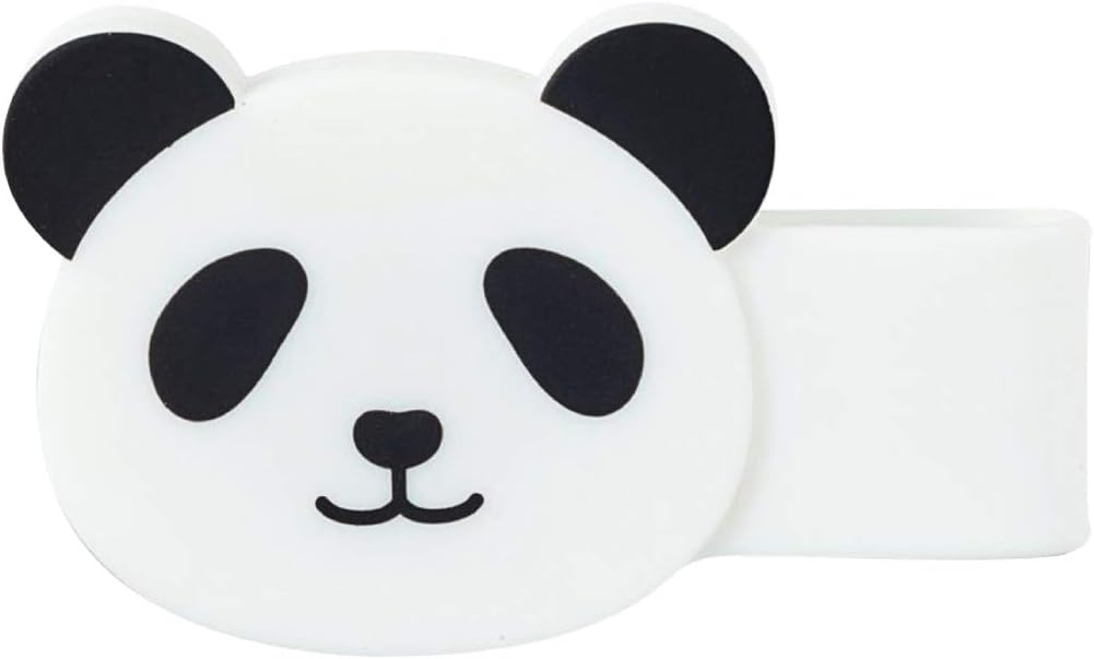 PuniLabo Panda Soft Silicone Flexible Magnetic Clip with Multiple Uses