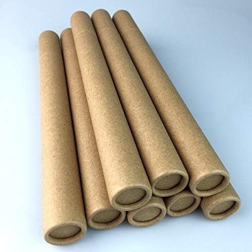 300pcs Kraft Paper Incense Tube Incense Barrel Small Storage Box for 10g/20g Joss Stick Convenient Carrying - (Size: 20g)
