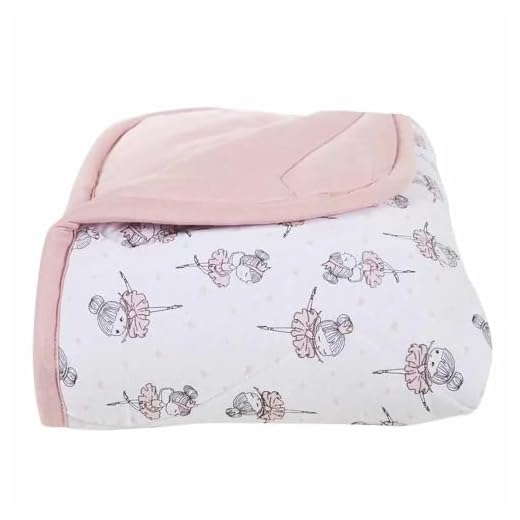 Edredom de Berço 100% Algodão Bailarina