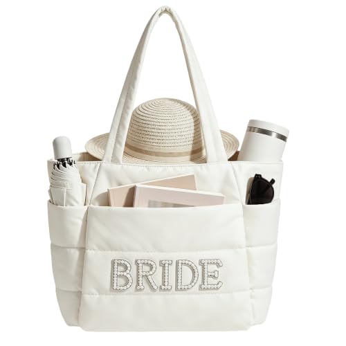 Bolso Tote Puffy para Novia