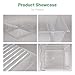 ‎HECASA 240351061 Upper Crisper Pan Compatible with Frigidaire Refrigerator Freezer Crisper Drawer Replacement for 240351005 240351062 Plastic (PC) Clear