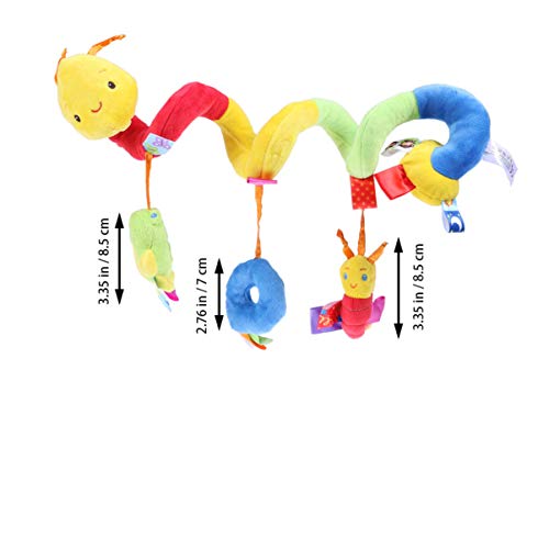 STOBOK Baby wieg hangen rammelen: autostoel spoor spiraal wieg cot speelgoed bed infant wandelaar speelgoed Pram hangend… - Image 7