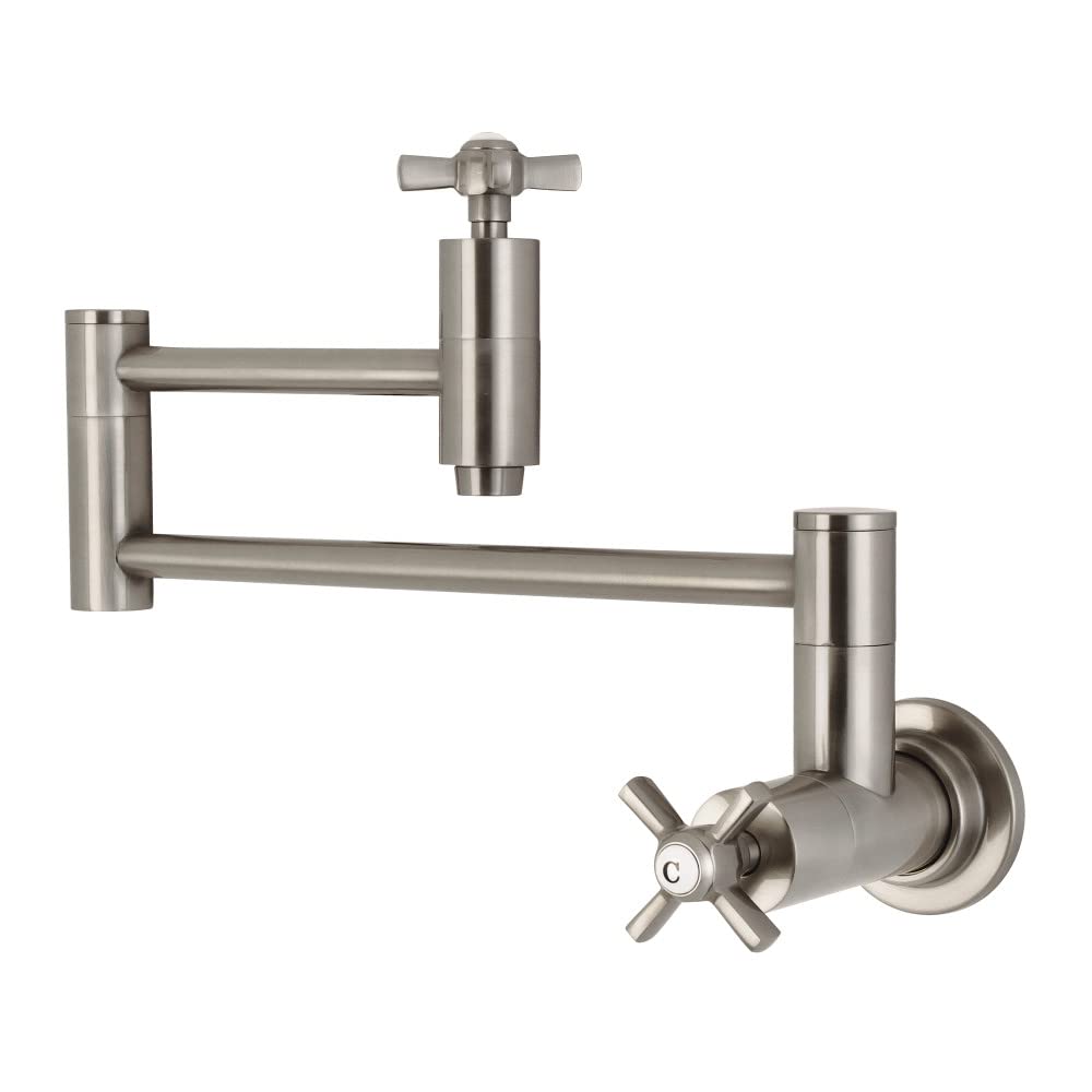 プレストマン KINGSTON BRASS KS8108ZX Millennium Pot Filler, Brushed