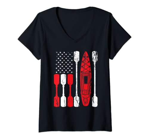 American Flag Distressed Kayak Boat Paddle Divertente Kayaker è l'articolo perfetto per kayak marinaio che sai che ha un senso unico di stile.