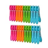 BUGUUYO Pinzas para Colchas y Sábanas 96 Pcs Plástico Resistente Antideslizantes para Ropa