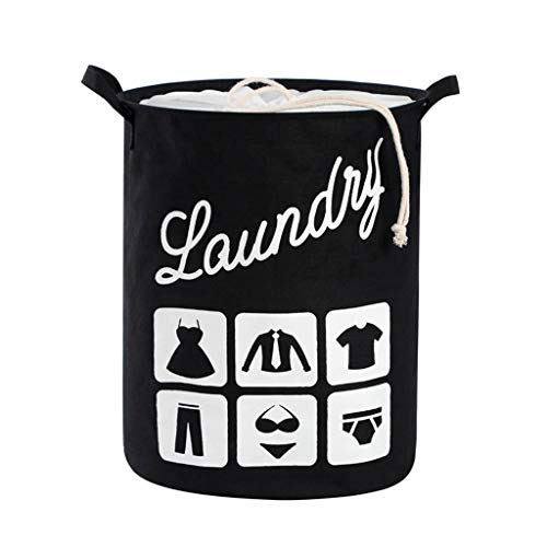 Juner Laundry Hamper, Collapsible for Storage and Easy to Open. Folding Clothes Hampers