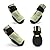 Hcpet Dog Boots, Breathable Dog Shoes, Dog Booties with Reflective Rugged Nonslip Sole and Skid-Proof, Outdoor Dog Rain Boots for Small to Large Dogs, Summer Paw Protectors 4Ps