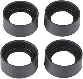 KOPPACE 2 Pairs for 32-36mm Stereo Microscope Eye Guards Binocular Flat Angle Rubber Eyepiece Eye Guards Cups Shield