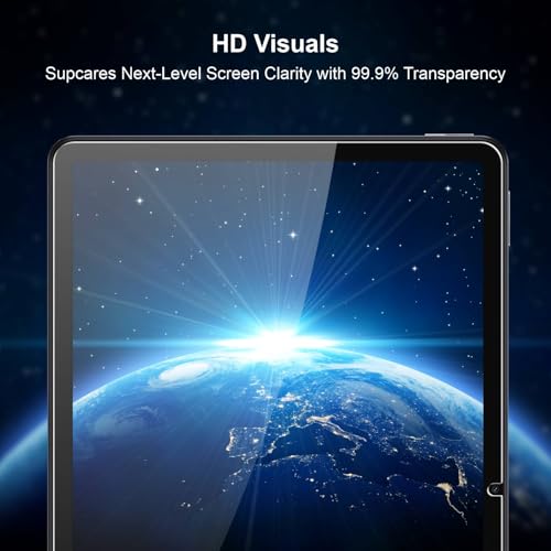 Image of SupCares Tempered Glass for OnePlus Pad Lite (11 Inch) With Installation Kit | Military-Grade Gorilla Screen Protector | Edge to Edge Coverage | Transparent