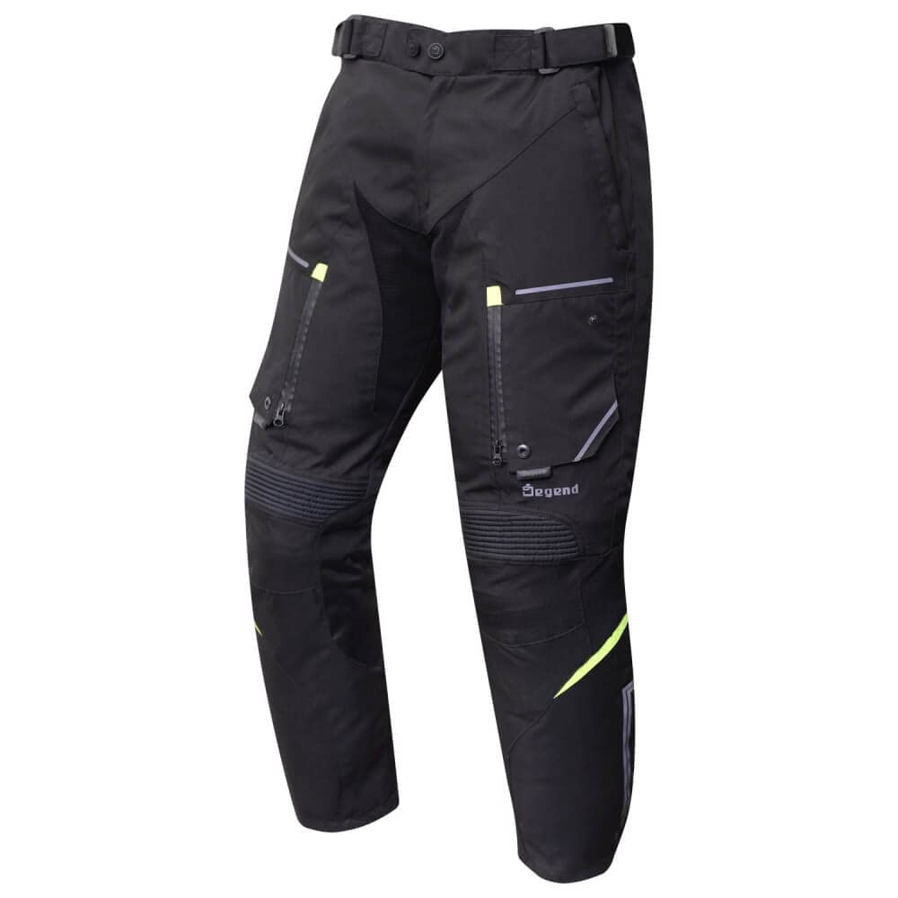 Sweep | Pantaloni Moto da Uomo per 4 Stagioni con Protezioni e Maglia Rimovibili Antivento e Impermeabile - Marcatura CE