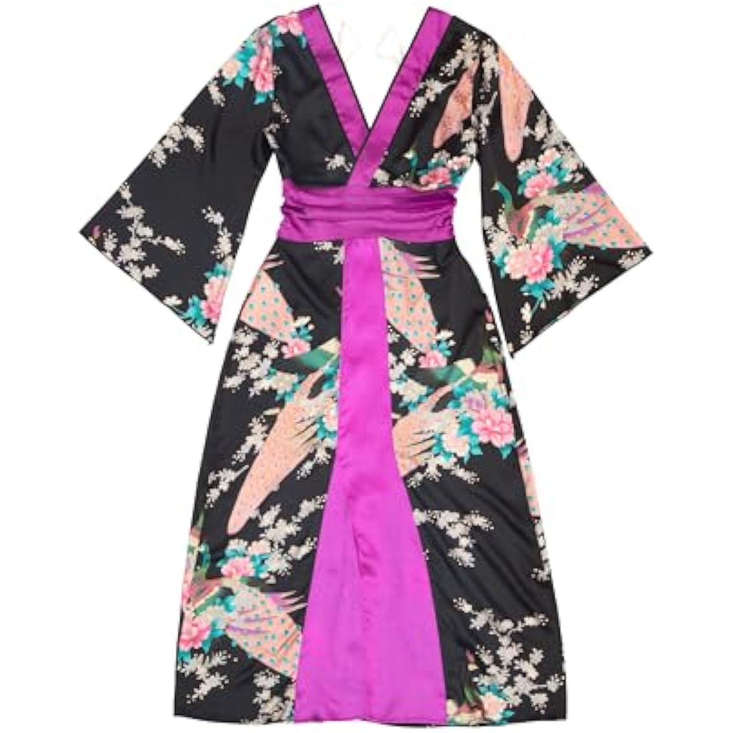 クリアストーン(Clearstone) GLOWHOLIC コスプレ ハロウィン 花魁 レディース パープル 詳細画像3